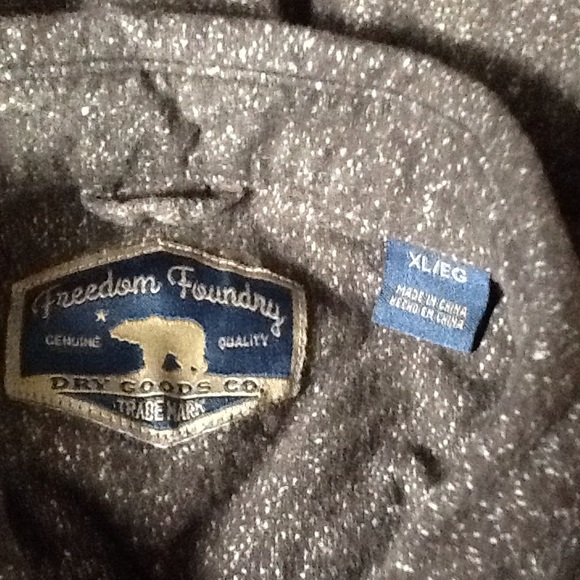 Freedom Foundry Brown Fleck Flannel Shirt XL - Picture 5 of 7
